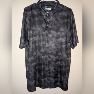 PGA Tour Pro Series Black Camouflage Men's Polo SIZE XXL